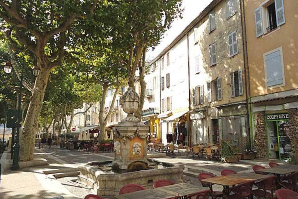 Gite Provencal Independant Avec Piscine Chauffee : Le Suy Bien Flayosc Εξωτερικό φωτογραφία